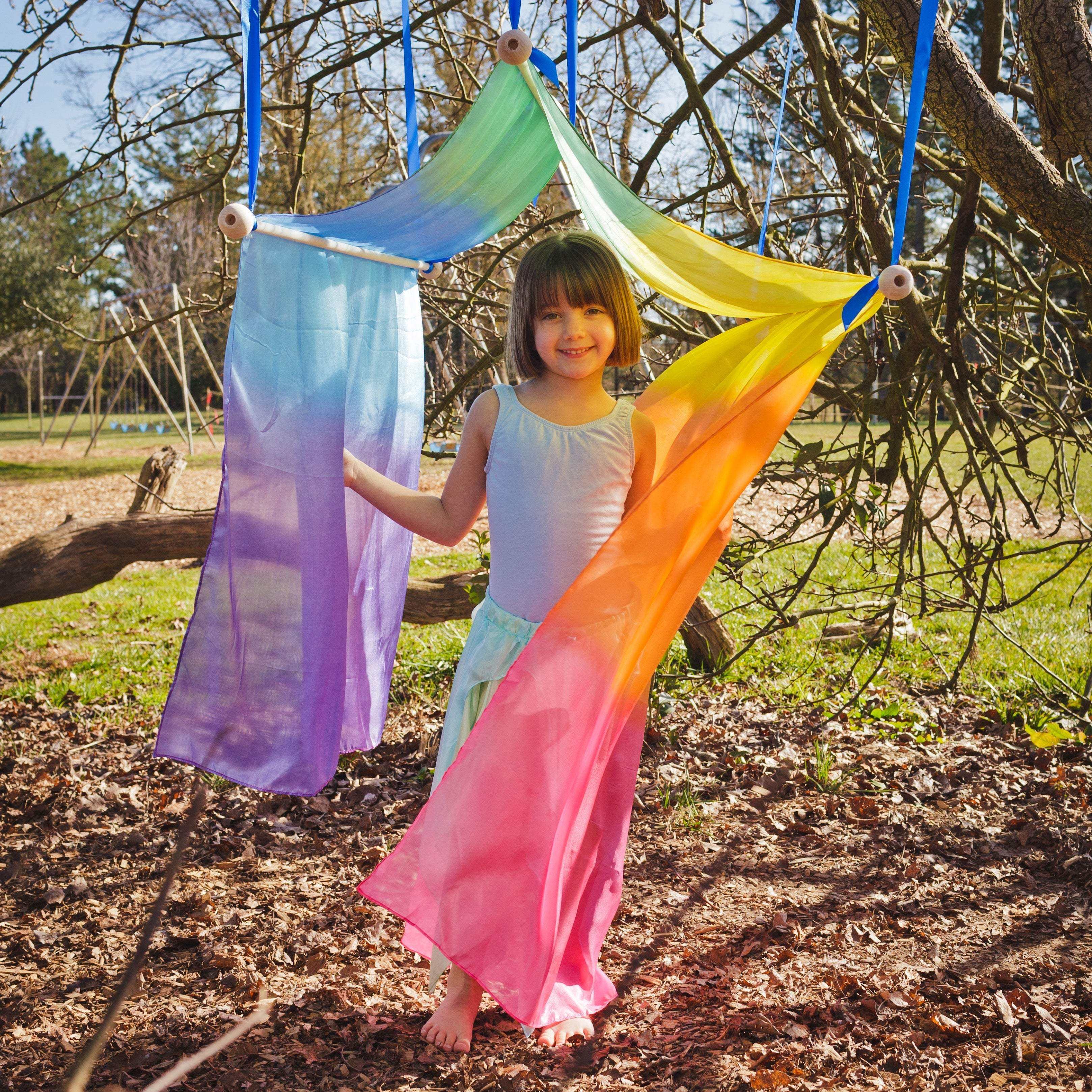 Giant Play Silk Scapes - Rainbow - Image 4