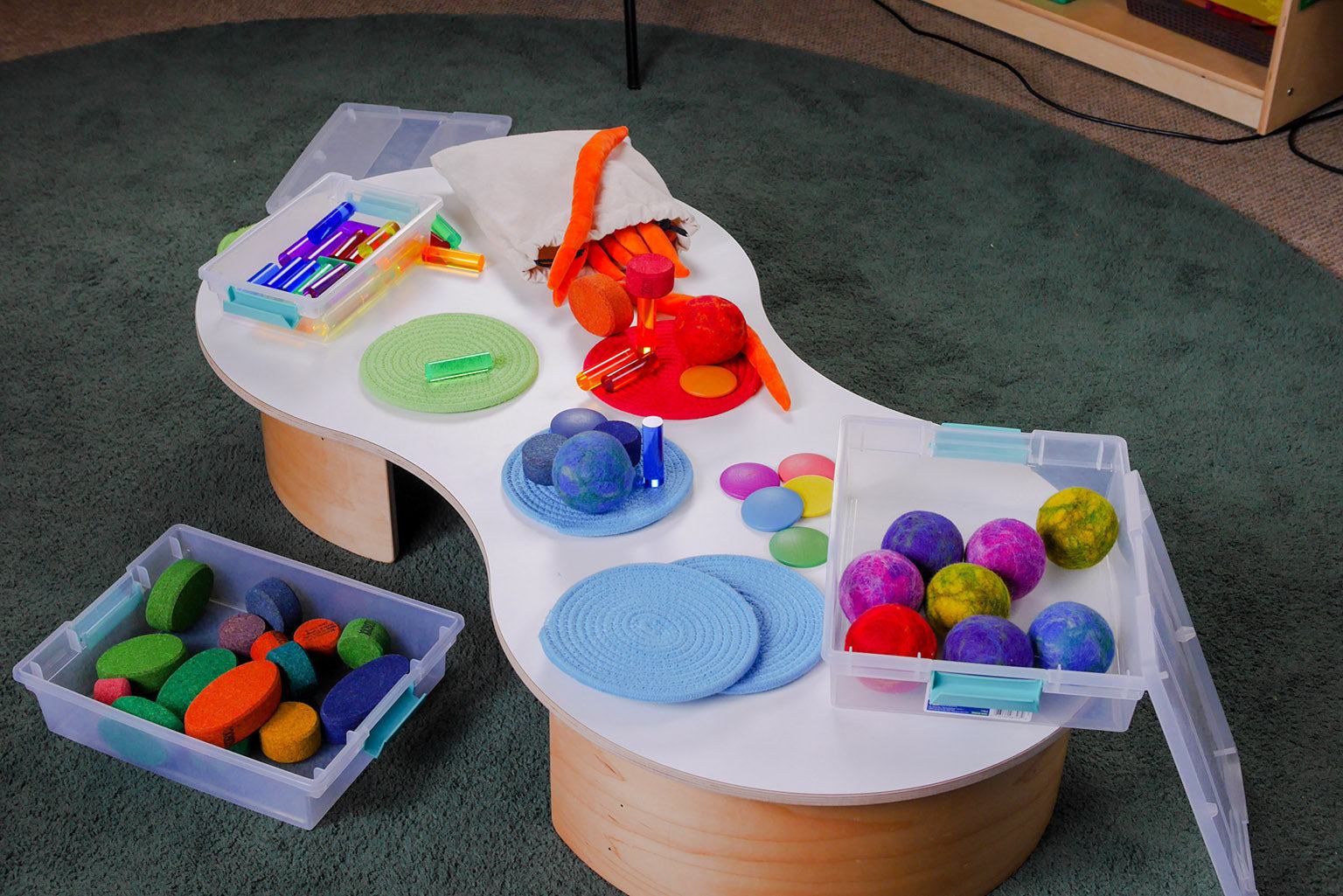 Loose Parts Color Mix For Toddlers - Image 4
