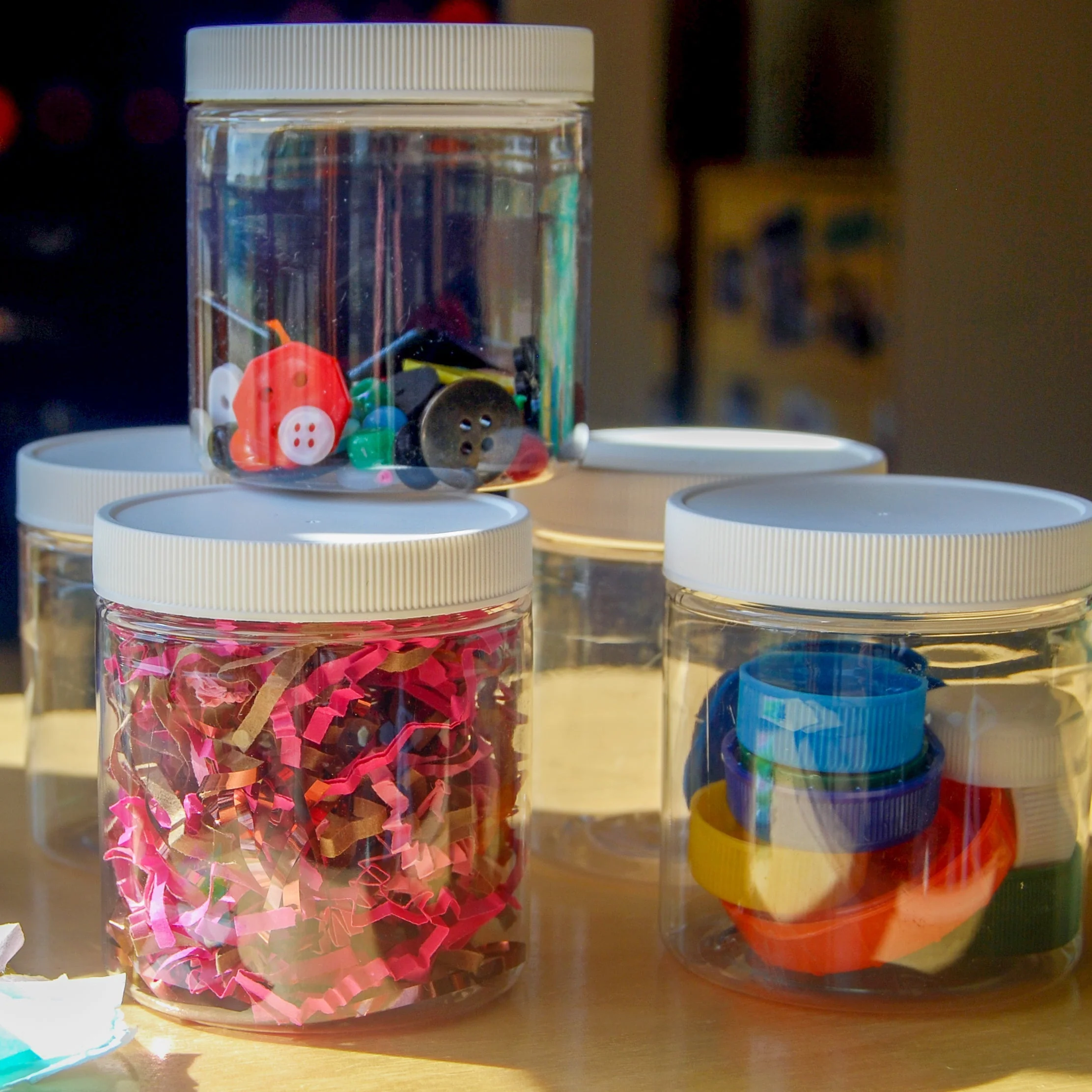 Plastic Storage Jars - Set of 4 - Image 3