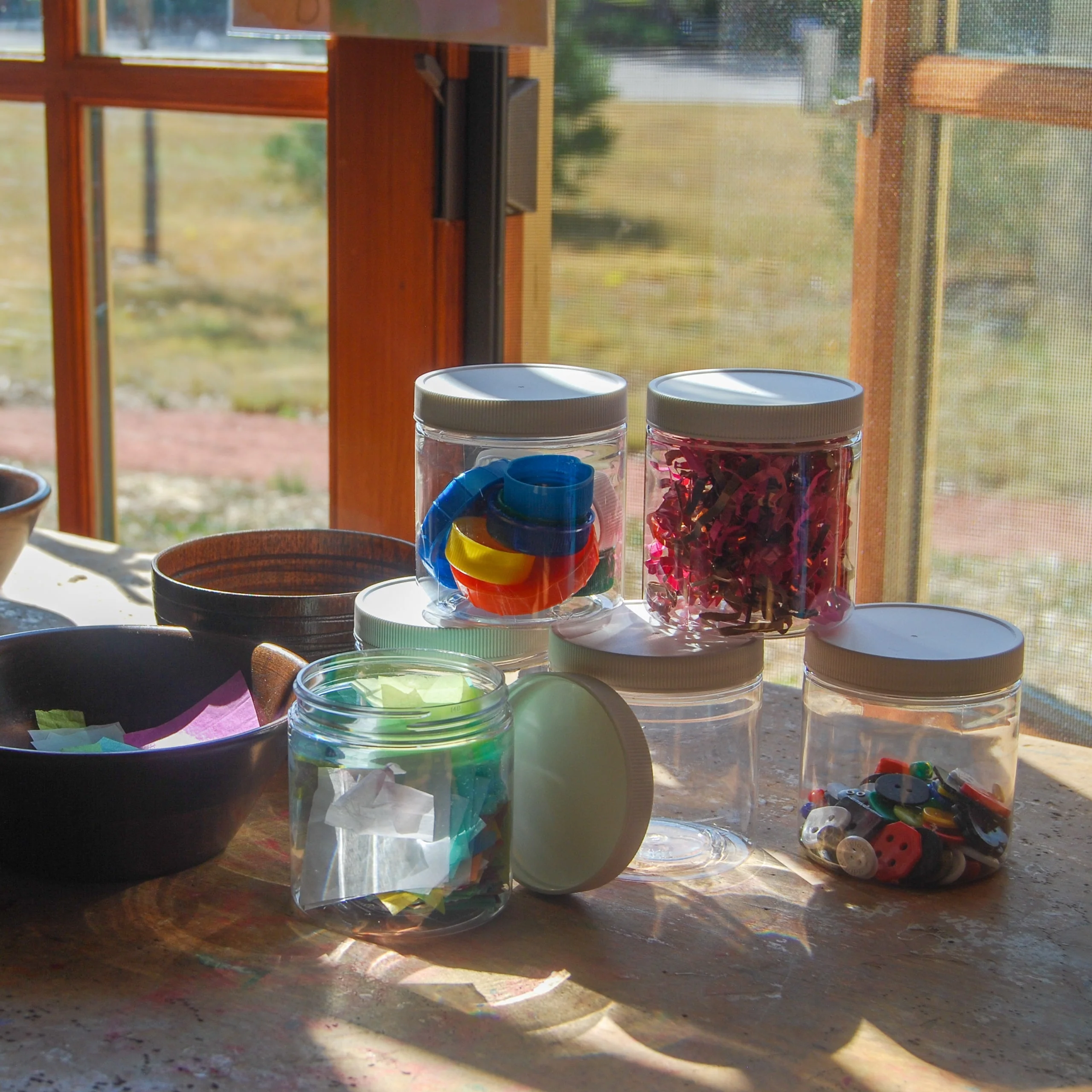 Plastic Storage Jars - Set of 4 - Image 5