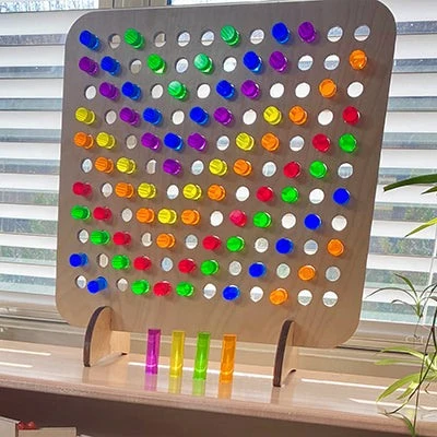 Rainbow Pegboard - Image 4