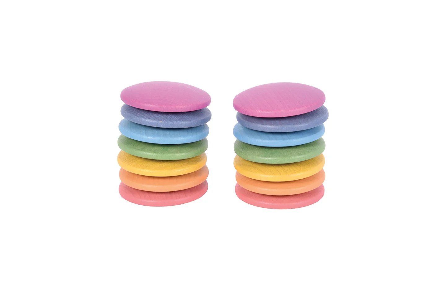 Rainbow Wooden Discs - Image 5