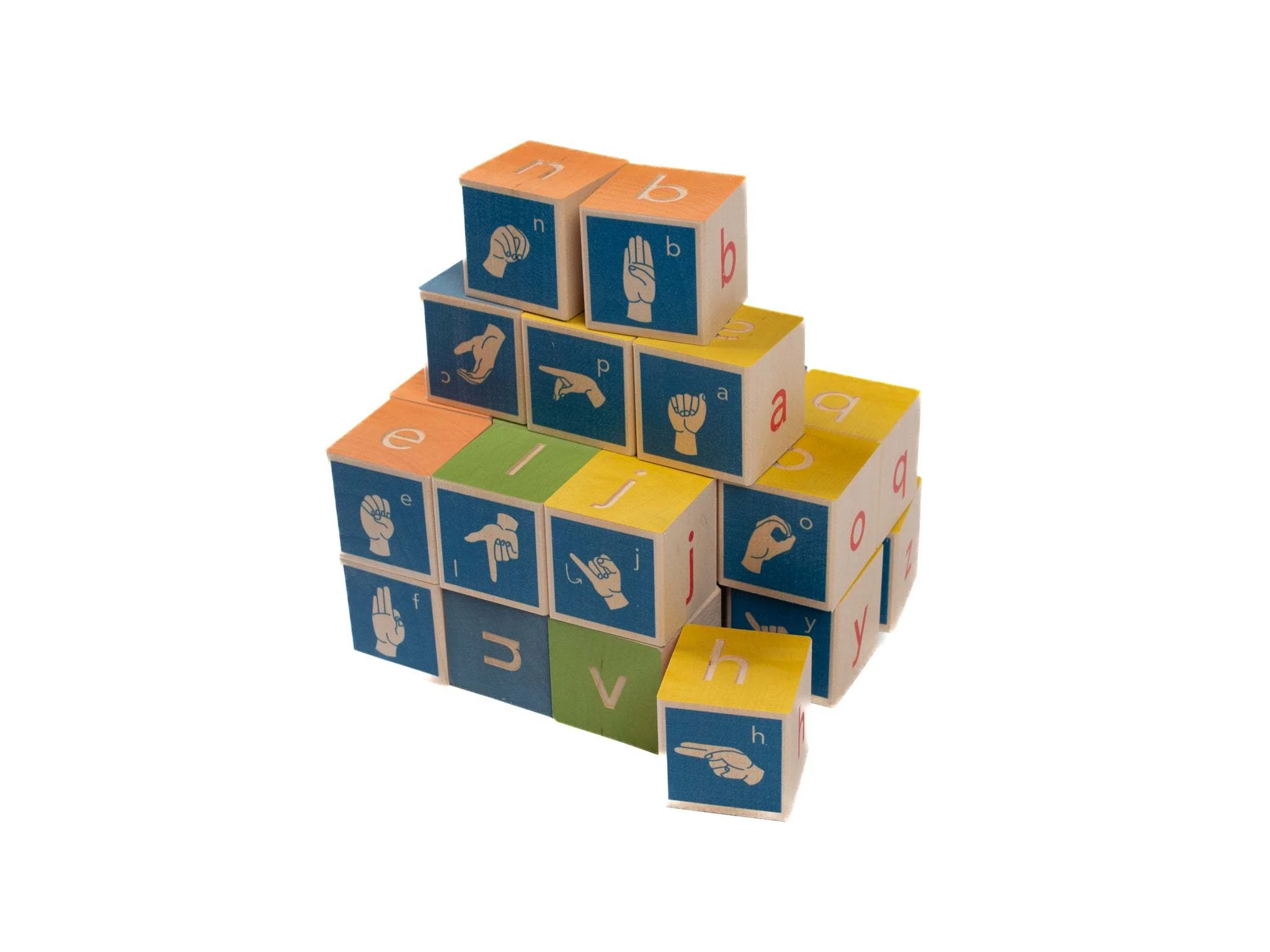 Sign Language Alphabet Blocks - Image 2