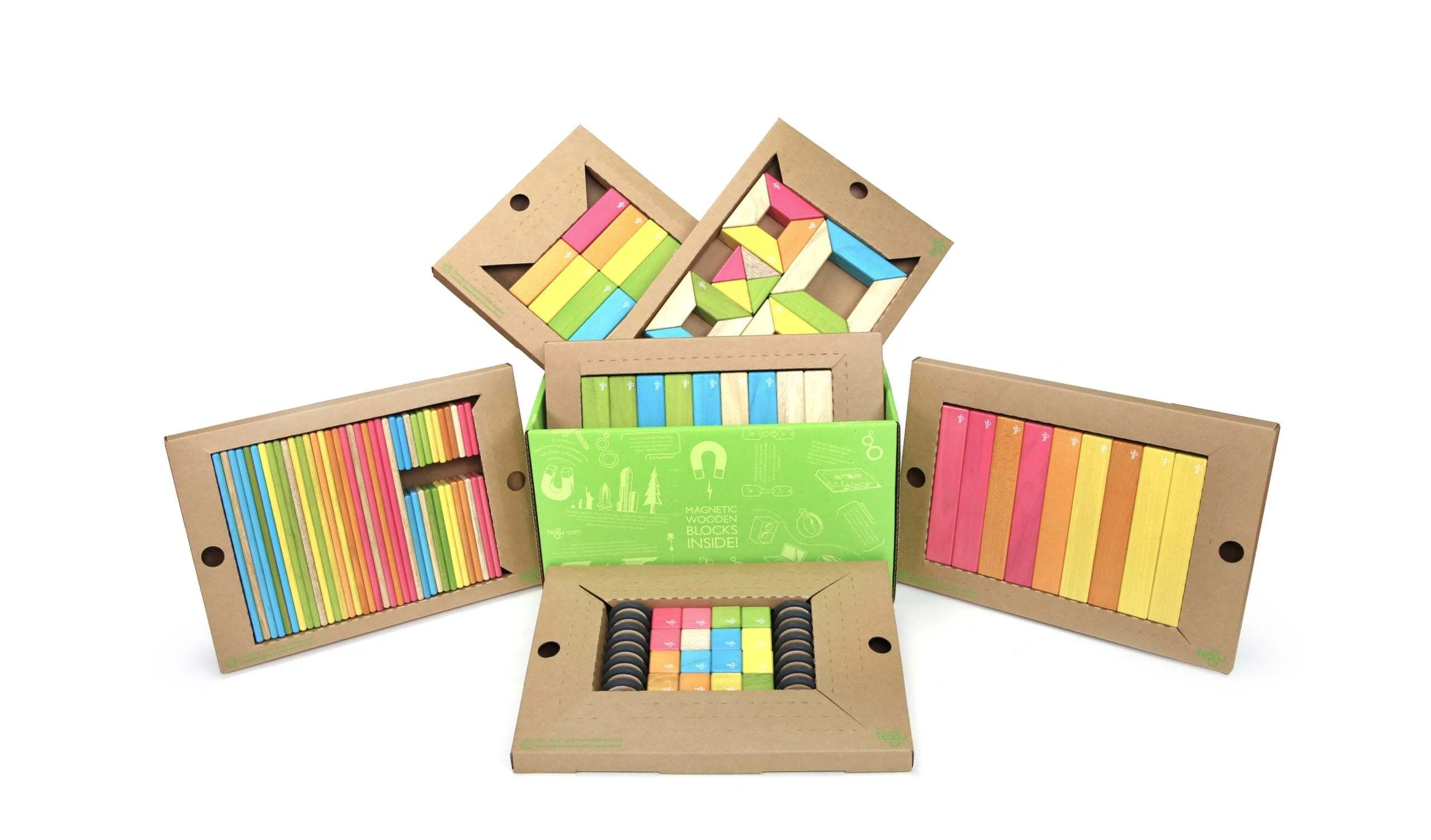 Tegu Magnetic Blocks Colors - Image 3