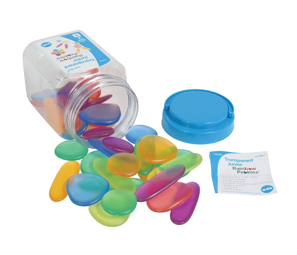 Transparent Rainbow Pebbles - Image 3