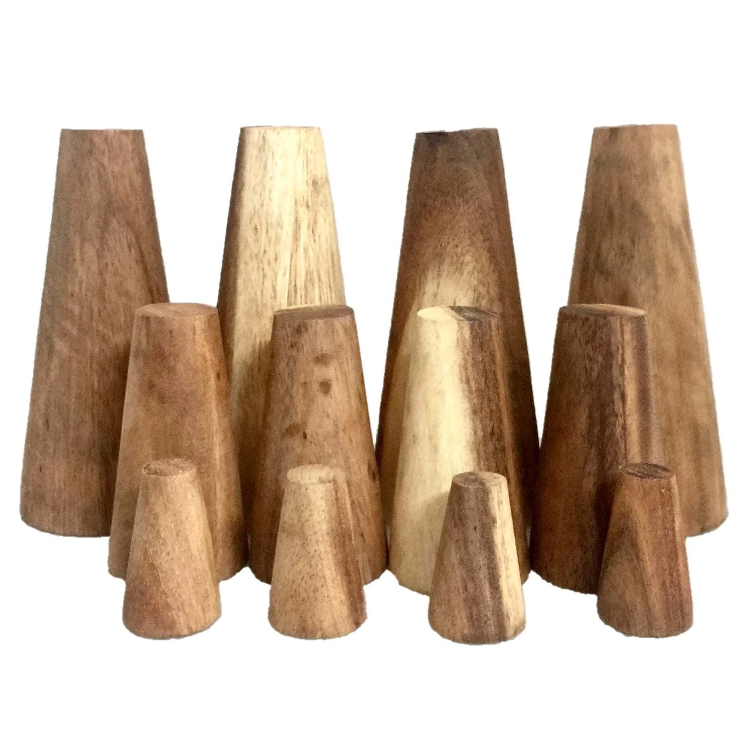 Wooden Stacking Cones - Image 2