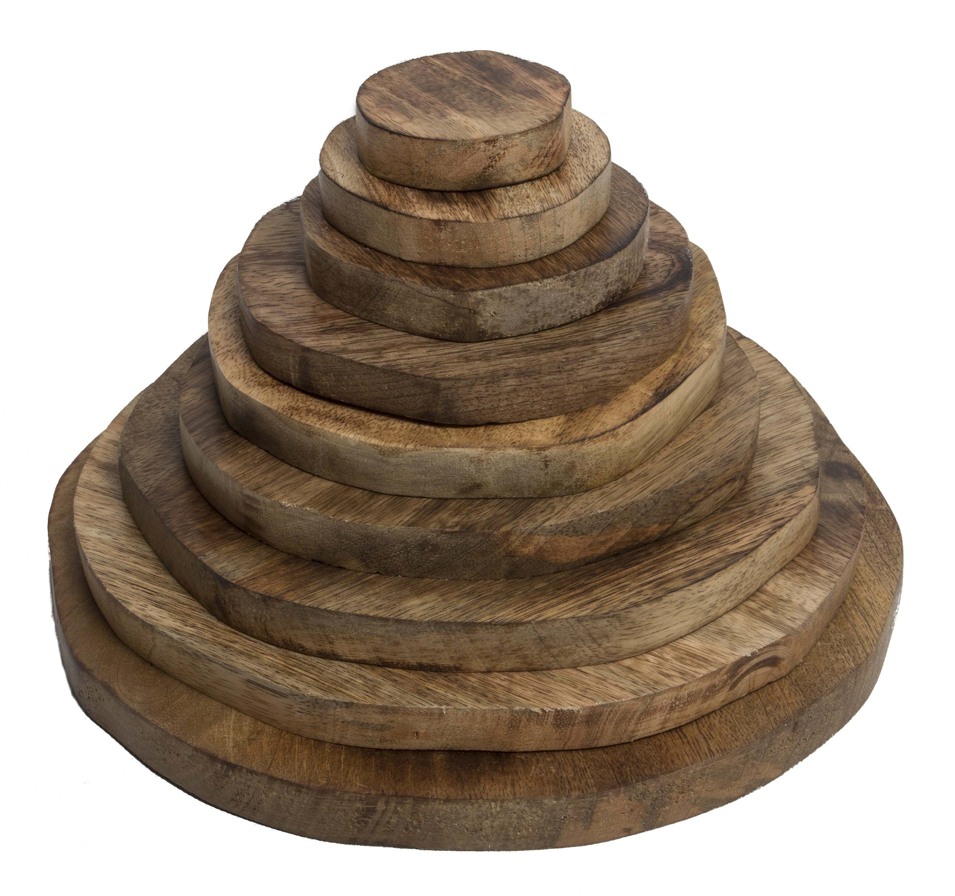 Wooden Stacking Discs - Image 2
