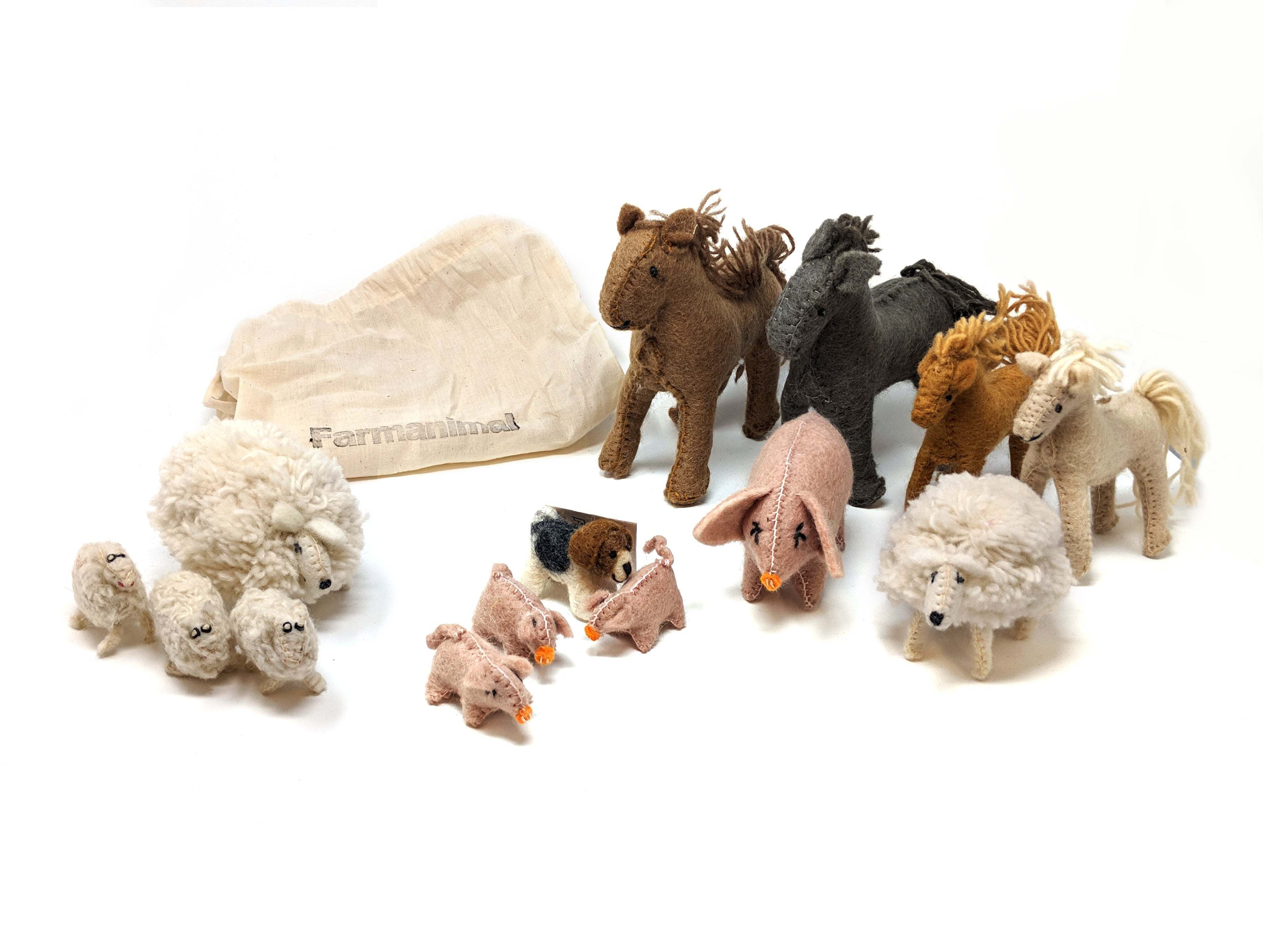 Wool Farm Animal Story Props - Image 3